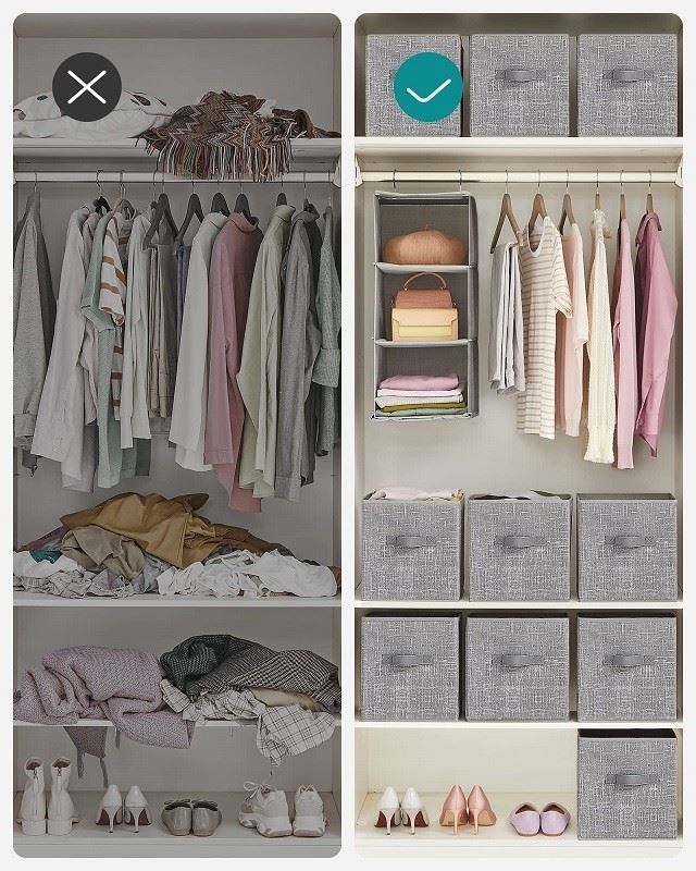 closet organizer storage box