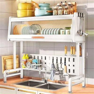 قفسه ظرفشویی بزرگ روی سینک